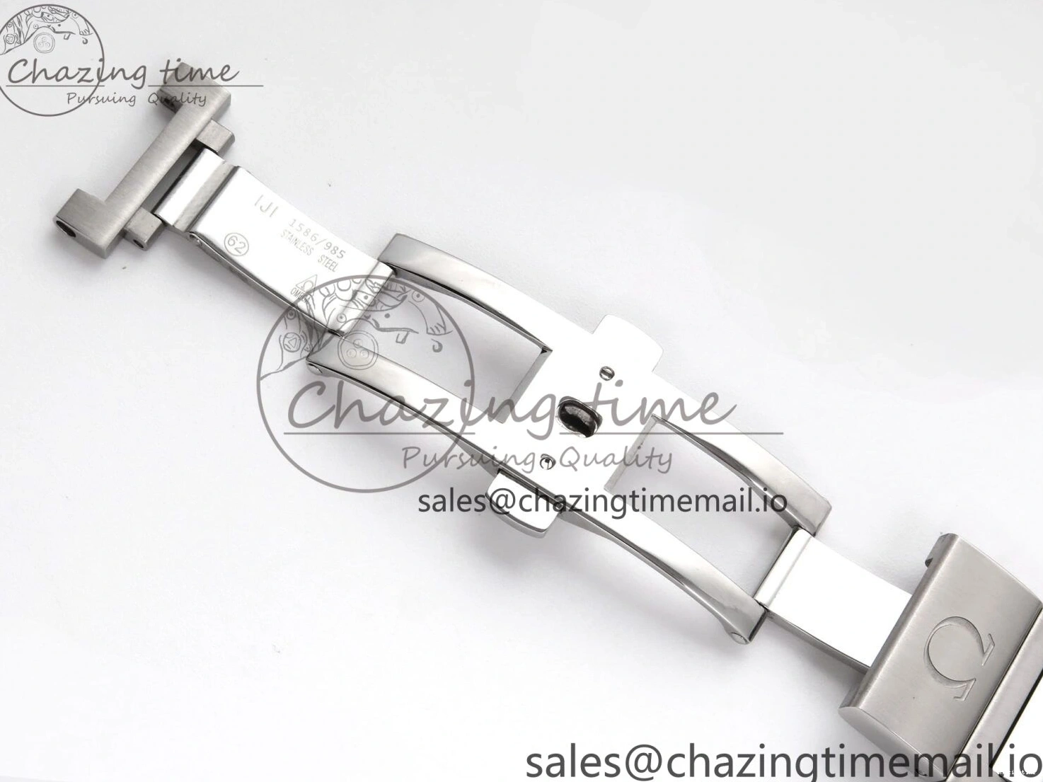 0108 Aqua Terra 150M GMT OMF 1:1 Best Edition White Blue Dial on SS Bracelet A RelaxedFit 7709